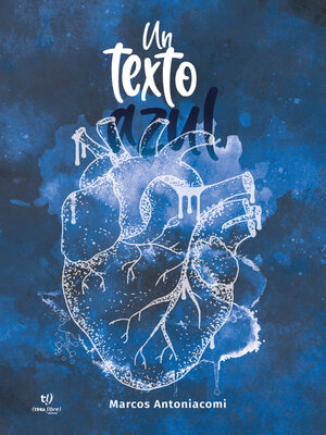 cover image of Un texto azul